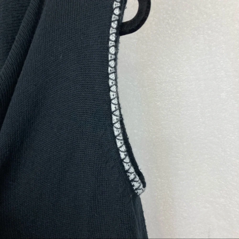 Neiman Marcus Women’s Waterfall Open Vest Duster sz Medium Wool Blend